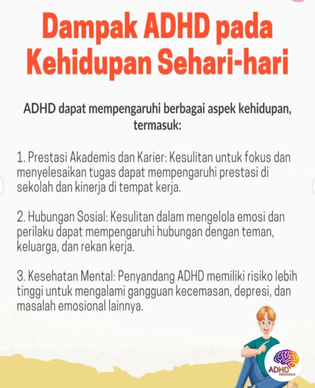ADHD dan Hubungan Sosial Anak di Lingkungan Sekolah di Kabupaten Bandung