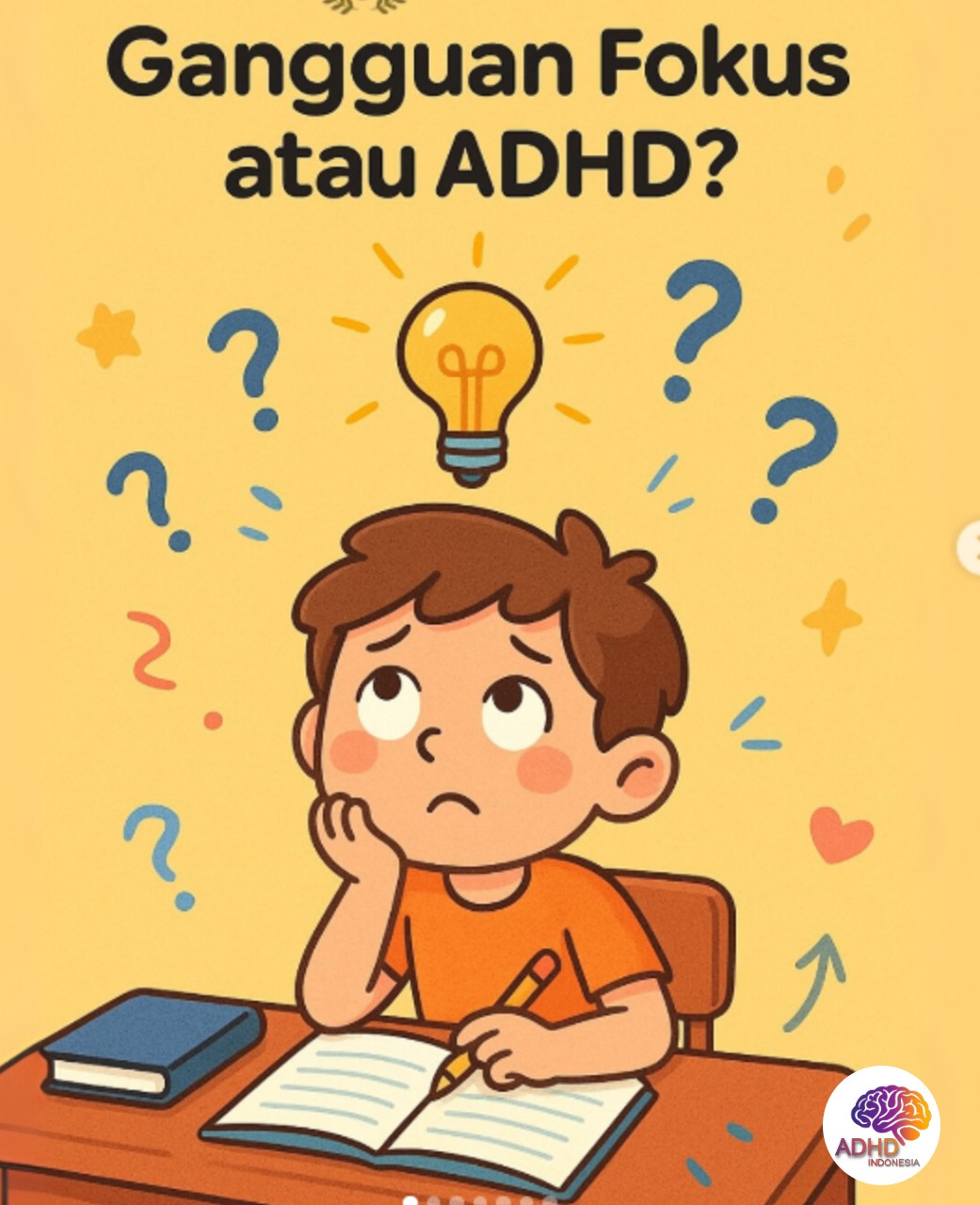 ADHD dan Kesulitan Fokus Anak: Edukasi untuk Keluarga di Kabupaten Bandung