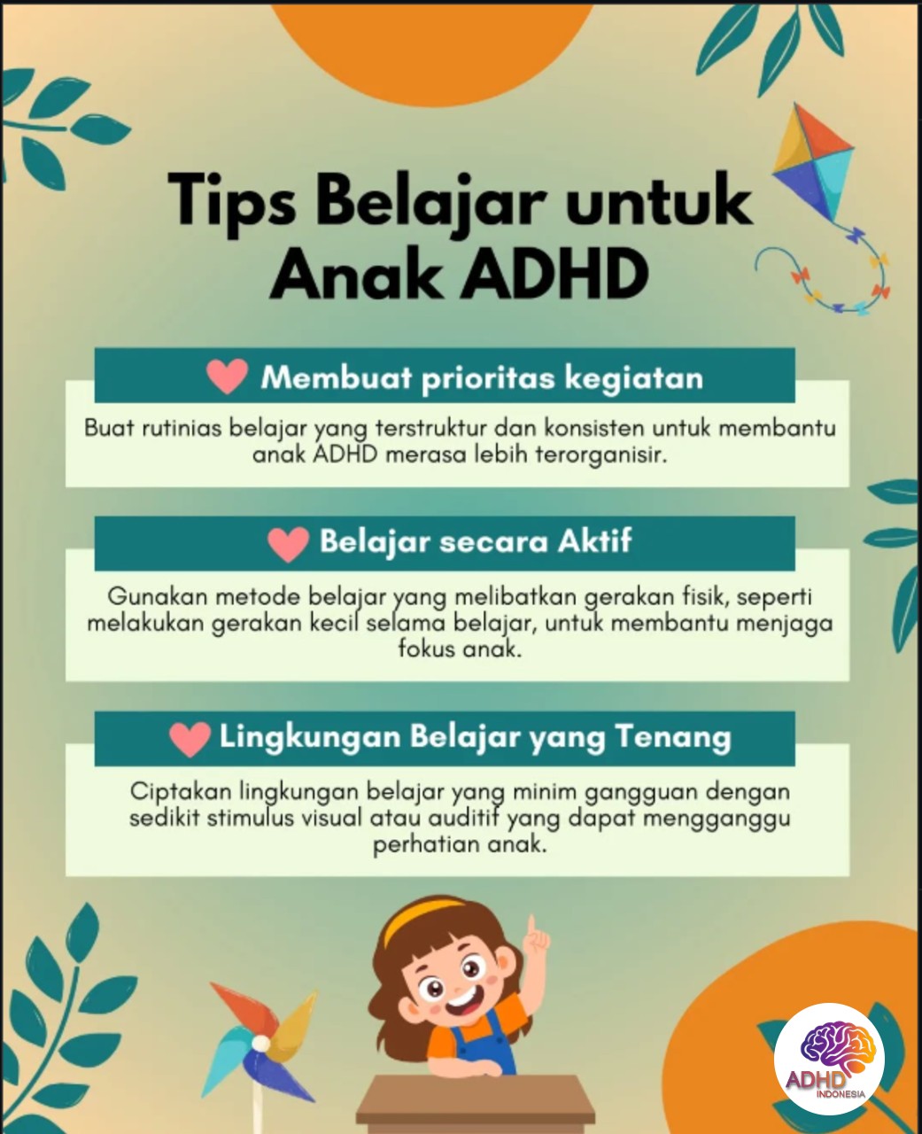 Strategi Belajar yang Cocok untuk Anak ADHD di Kabupaten Bandung
